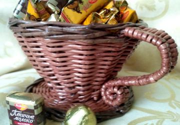 Чашка конфетница