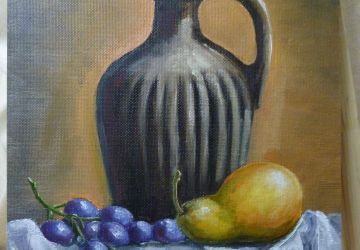 НАТЮРМОРТ С ВИНОГРАДОМ