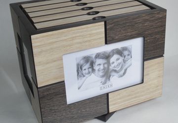 Фотоальбом (фото-короб "ИНЬ-ЯНЬ") на 240 фотографий,10 х 15 см