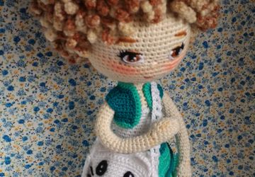 Кукла амигуруми