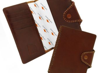 Кожаная обложка для автодокументов Cangurione 3202-004 V/Tan