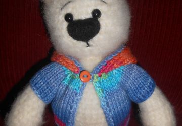 Вязаный мишка
