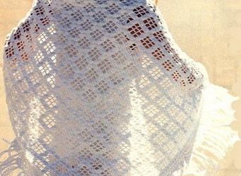 Шаль крючком