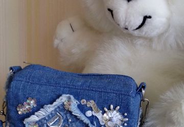 Джинсовая сумочка для девочки