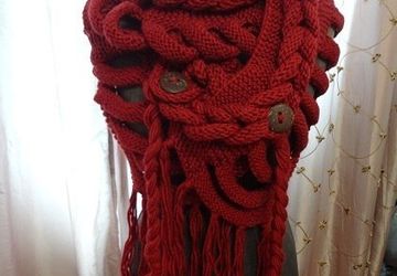 Шарф-палантин на заказ