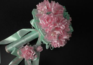 Букет невесты и бутоньерка