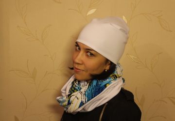 Комплект снуд и шапка "Воздушный"