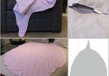 Покрывало-плед "лист 2"