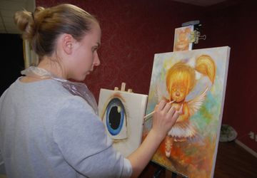 Мастер-класс с Люсей Чувиляевой. Рыжий ангелок