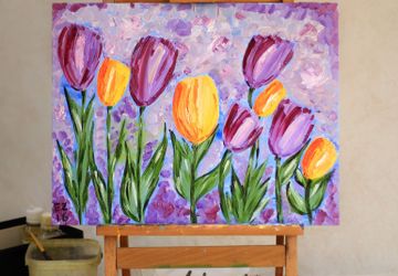 Тюльпаны весенние