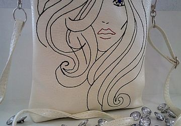 Сумочка через плечо "Таинственная незнакомка"