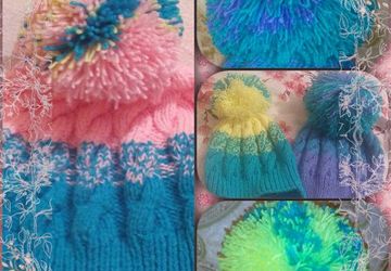 шапочки для деточек и мамочек