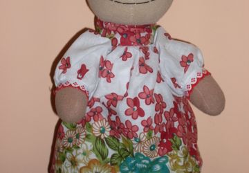 Обезьянка - интерьерная игрушка