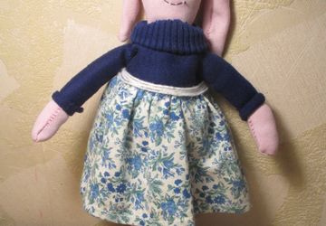 Модная зайчиха