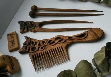 Набор для волос ореховый