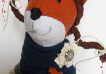 Кукла авторская Рыжуля-Красотуля