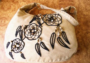 Украшаем сумку в этническом стиле