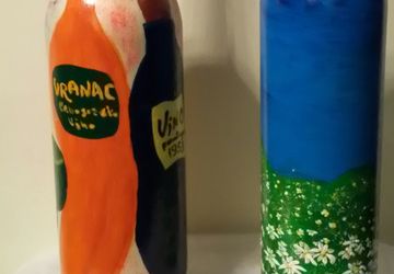 бутылка декоративная