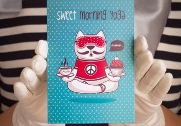 Открытка Sweet Morning Yoga