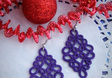 Серьги "Ажур"