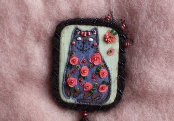 Брошь "Роза"