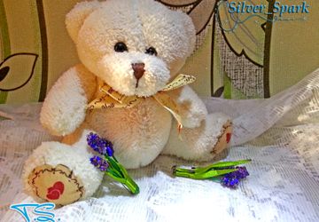 Брошка "Лаванда"