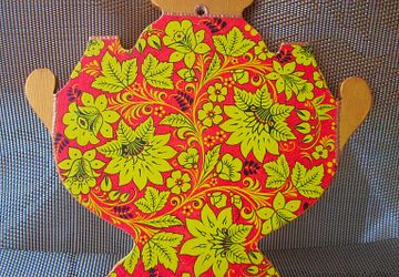 Доска разделочная "Самовар"