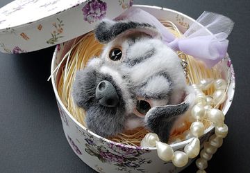 Брелок с английским бульдогом