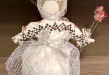 Славянская кукла оберег "На счастливое замужество"