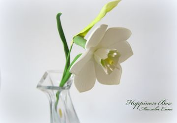 Мастер-класс "Весенний нарцисс" из фоамирана (видео)