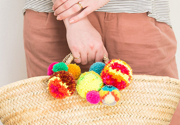 Сделай сам: Разноцветные помпоны.