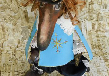 Борзая Мушкетер Интерьерная игрушка