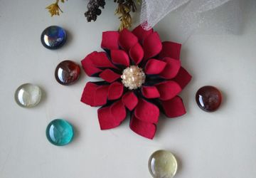 Брошь "Георгина"