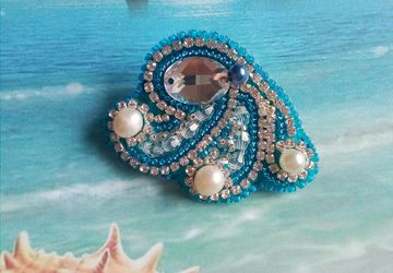 Брошь Осьминог