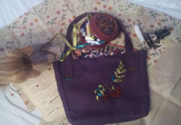Сумка ручной работы с вышивкой