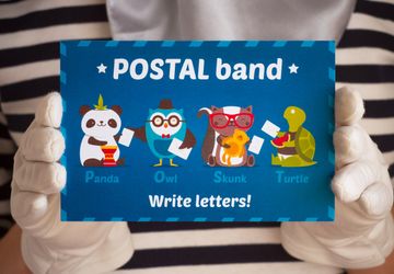 Открытка Postal band