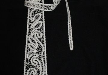 Кружевной галстук