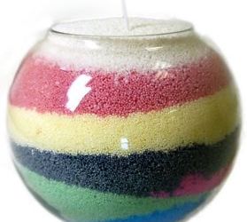 Свеча за пять минут своими руками! Насыпные свечи.