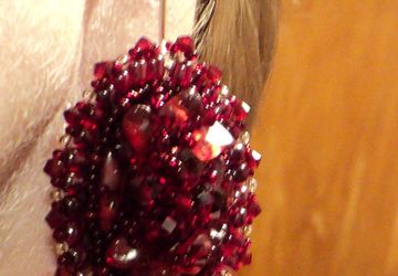 серьги Бордо