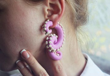 Серьги-обманки