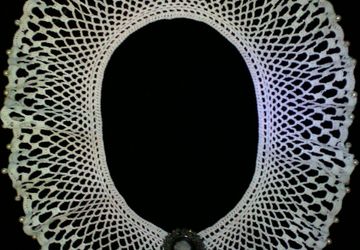 Кружевной ажурный воротник