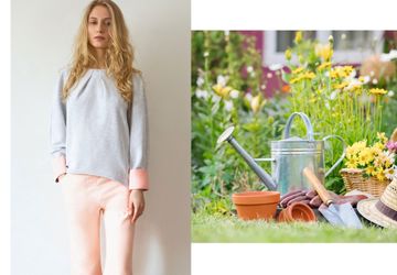 Свитшот серый COMFORT line by Ksusha Raikova	