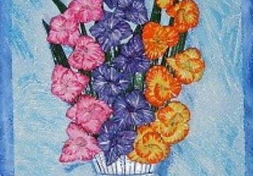 Картины из соленого теста своими руками