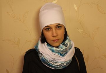 Комплект снуд и шапка "Свежесть"