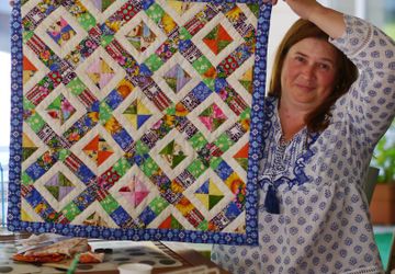 Quilt in Public Day - Шьём на публике