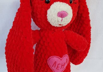 Плюшевая зайка