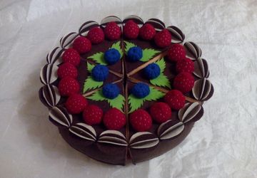 Торт из фетра