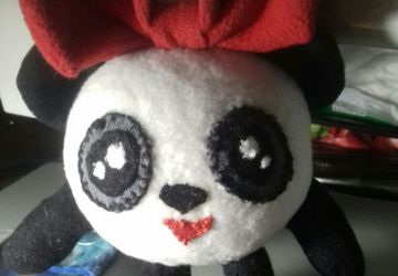 Мягкая игрушка из флиса    МАЛЫШАРИК ПАНДОЧКА