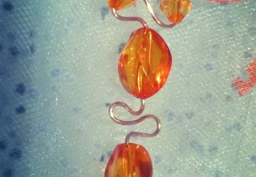 Подвеска "Оранжевое настроение"