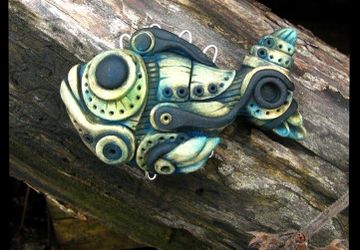 Рыба-брелок из полимерной глины